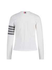 Thom Browne Women Striped-Detail T-Shirt