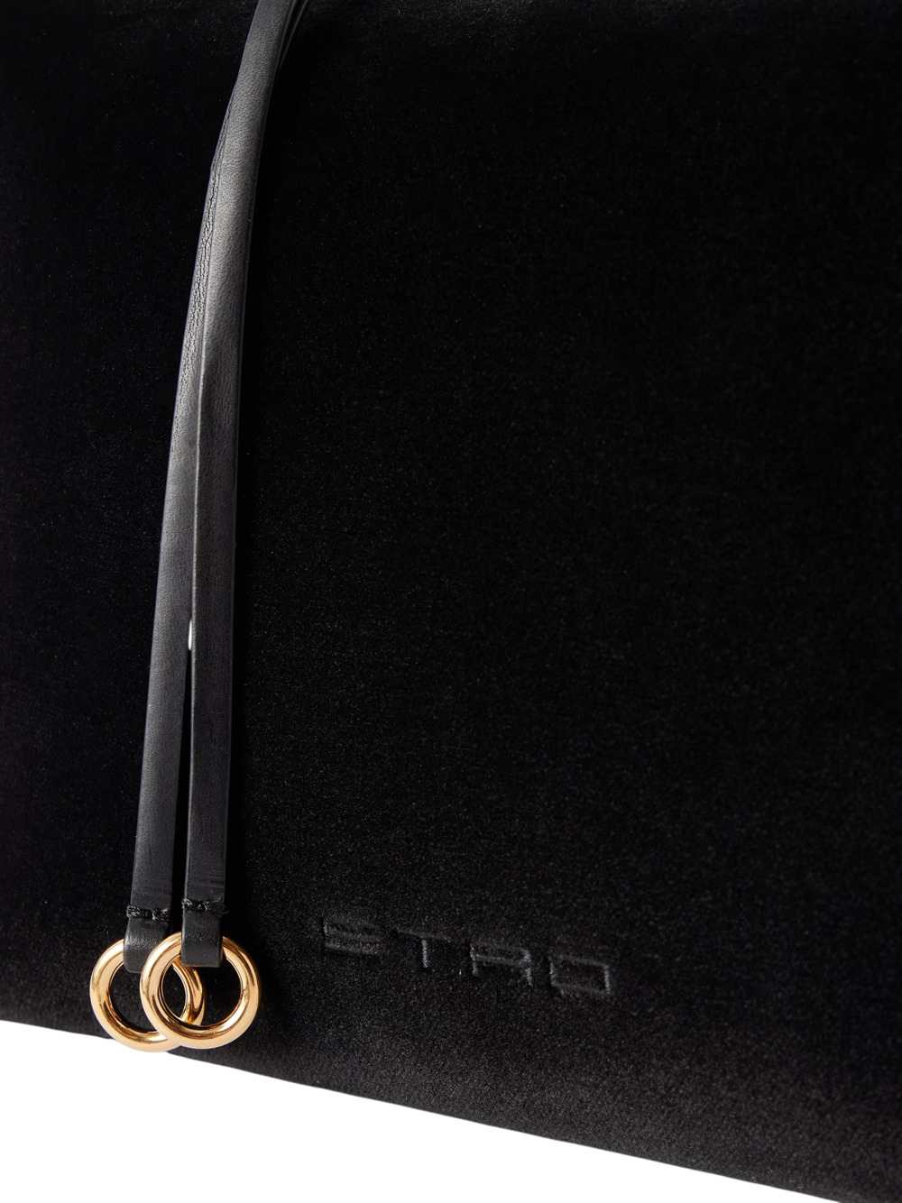 Etro Women Hobo-Style Shoulder Bag, Size S, In Velvet, 22X15x10