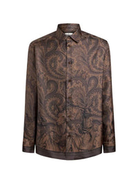 Etro Men Camicia A Maniche Lunghe Facile
