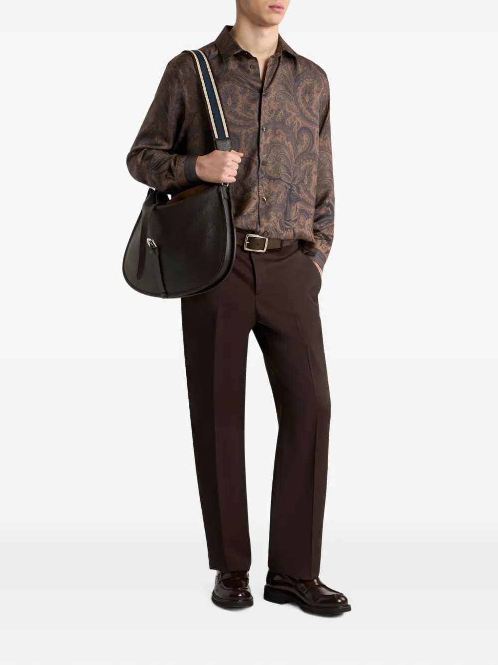 Etro Men Camicia A Maniche Lunghe Facile
