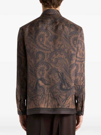 Etro Men Camicia A Maniche Lunghe Facile