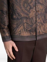 Etro Men Camicia A Maniche Lunghe Facile