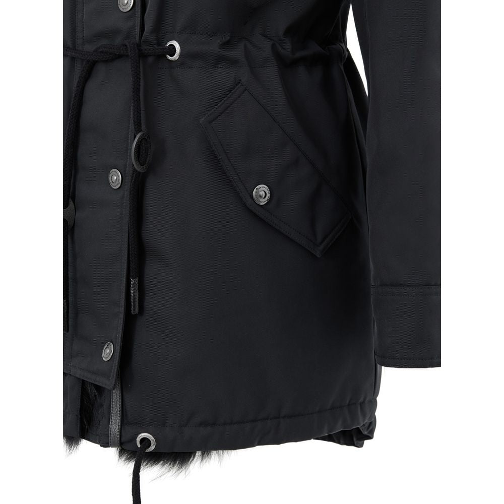 Moose Knuckles Moose Knuckles Black Cotton Women's Parka