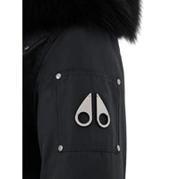 Moose Knuckles Moose Knuckles Black Cotton Women's Parka