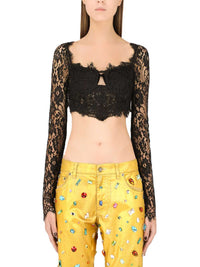 Dolce & Gabbana Women Corset With Lace Detail