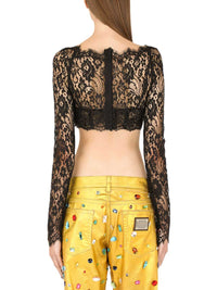 Dolce & Gabbana Women Corset With Lace Detail