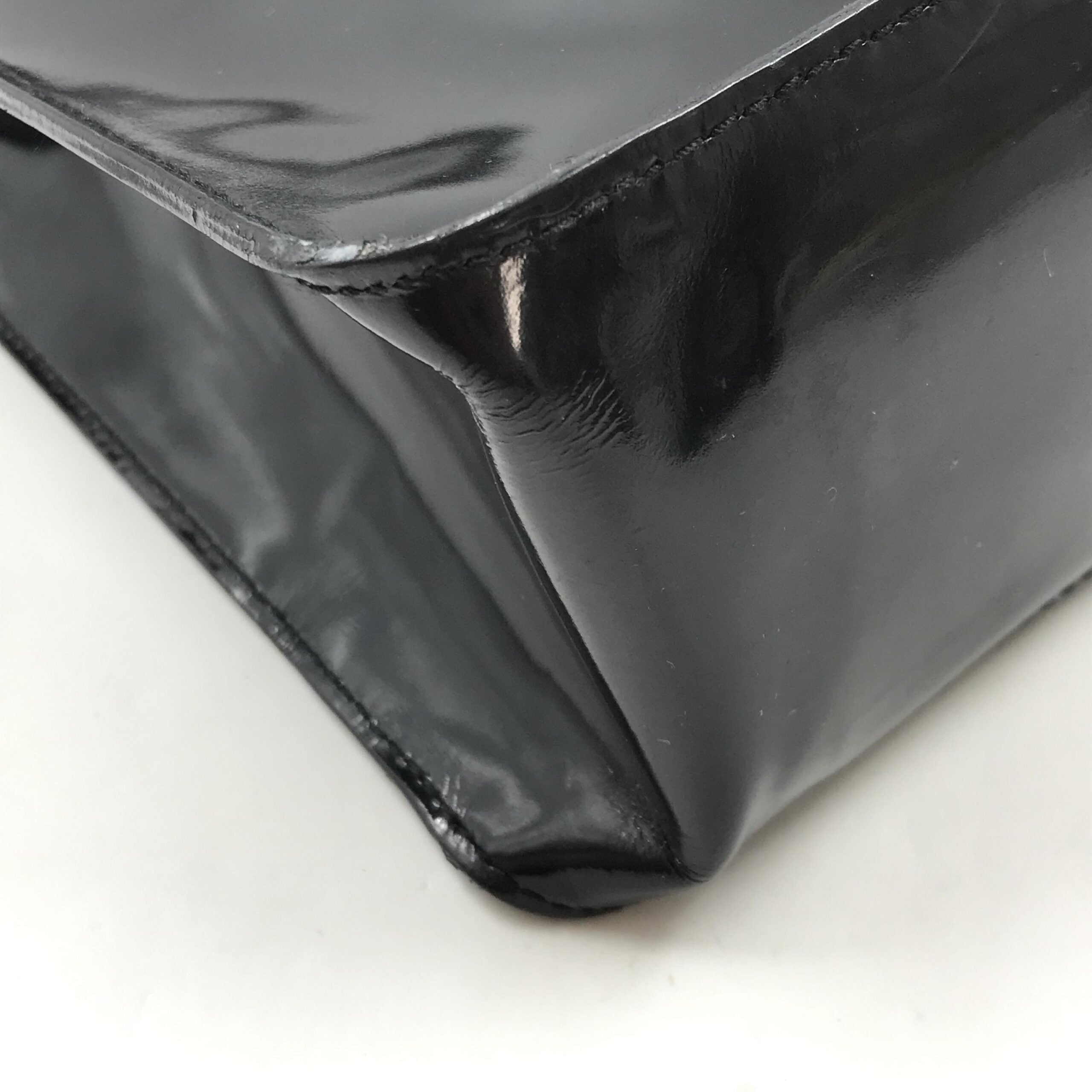 Chanel Black Patent Leather Women's Tote (Authentic Pre-Loved)