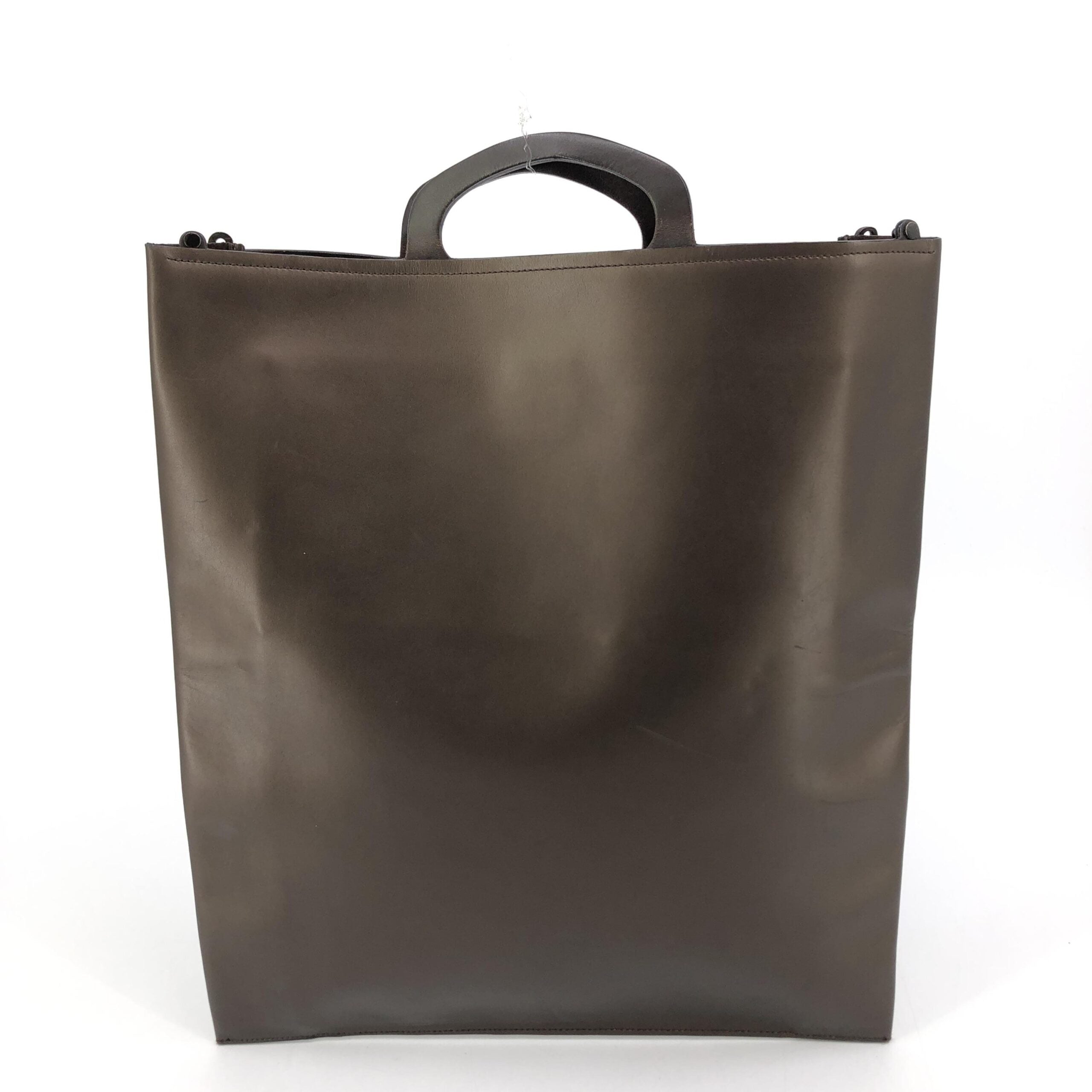 Gucci Brown Leather Women's Handbag (Authentic Pre-Loved)