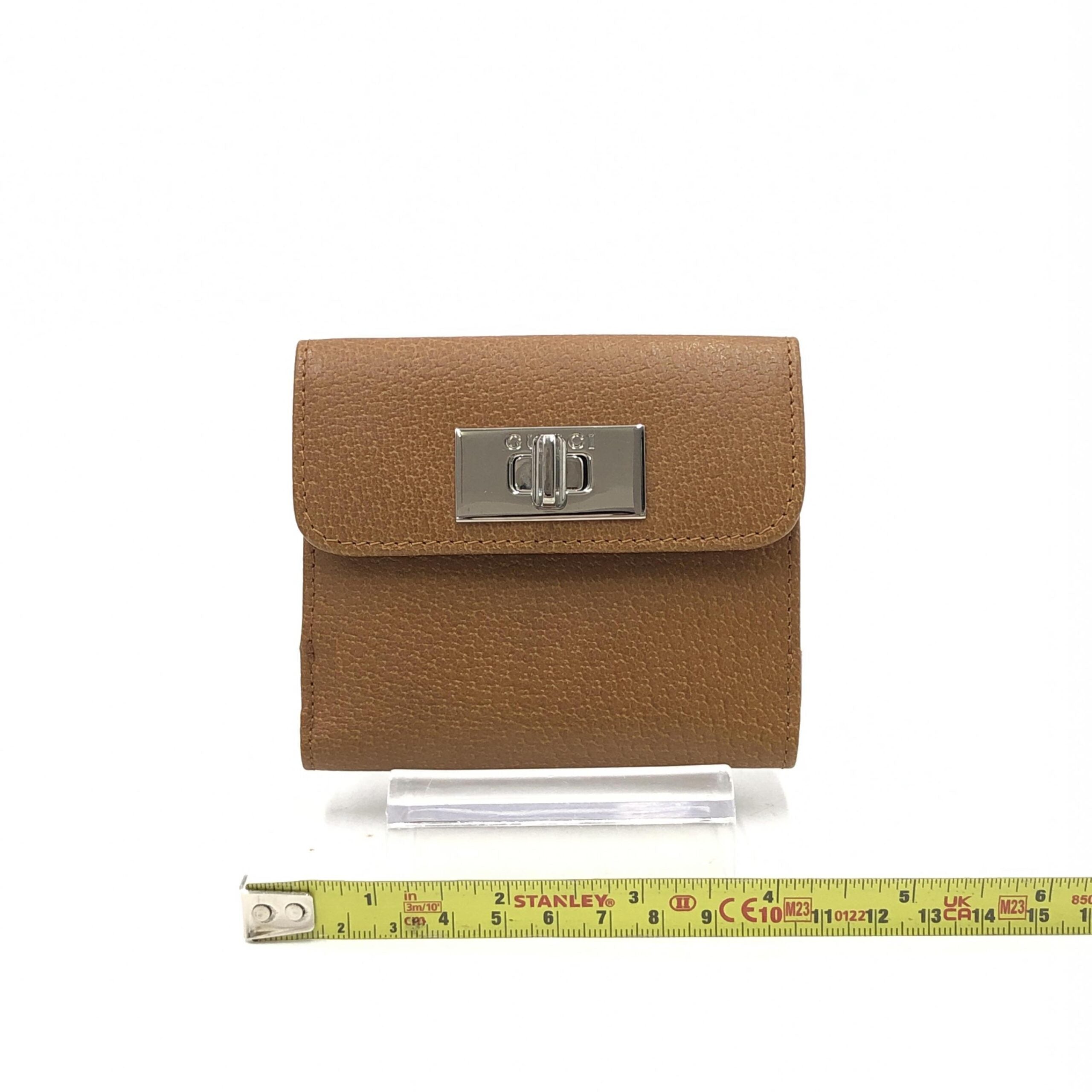 Gucci Brown Leather Women's Wallet (Authentic Pre-Loved)