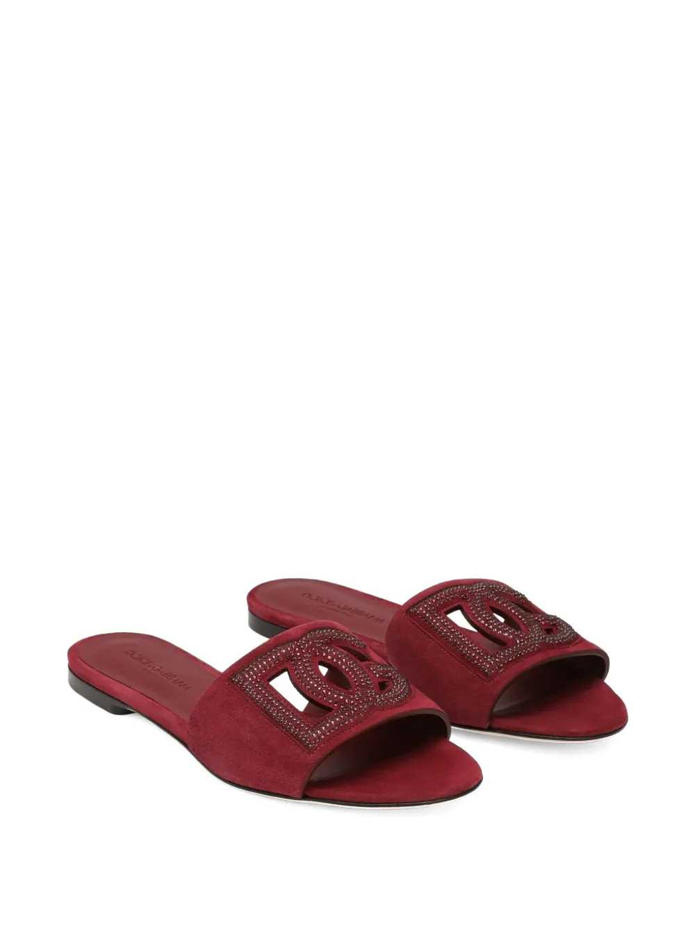 Dolce & Gabbana Women Crystal-Embellished Sandals
