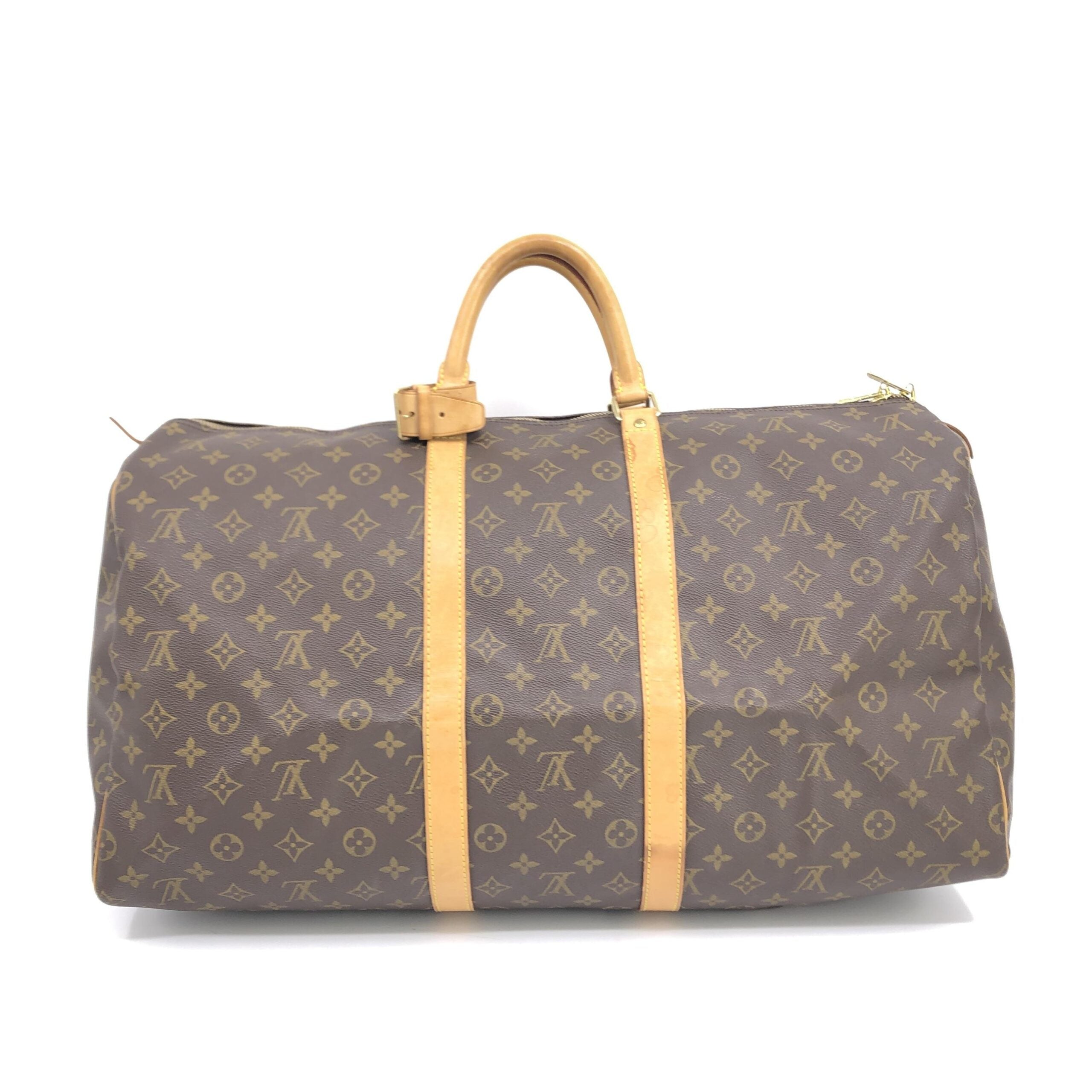 Louis Vuitton Monogram Keepall 55 Women's Handbag (Authentic Pre-Loved)