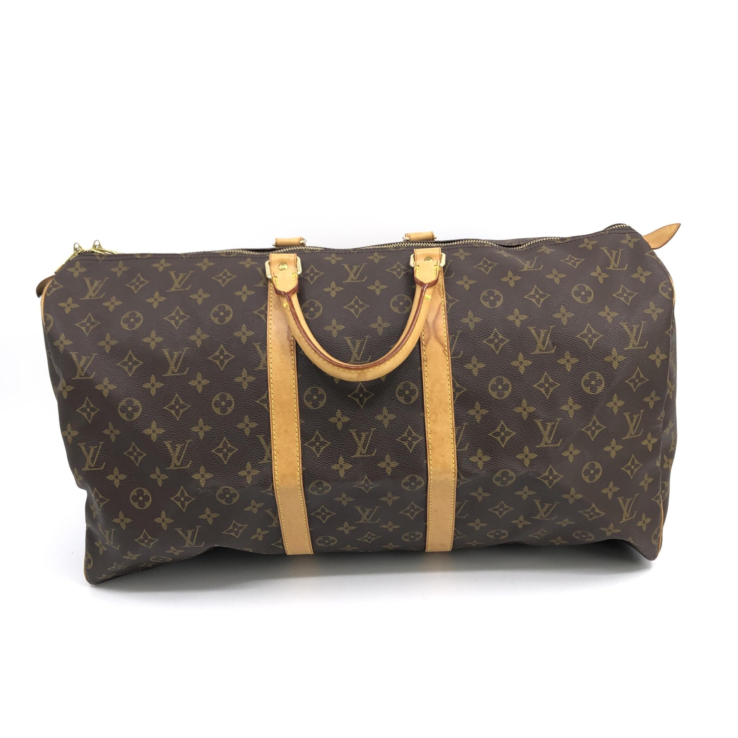 Louis Vuitton Monogram Keepall 55 Women's Handbag (Authentic Pre-Loved)