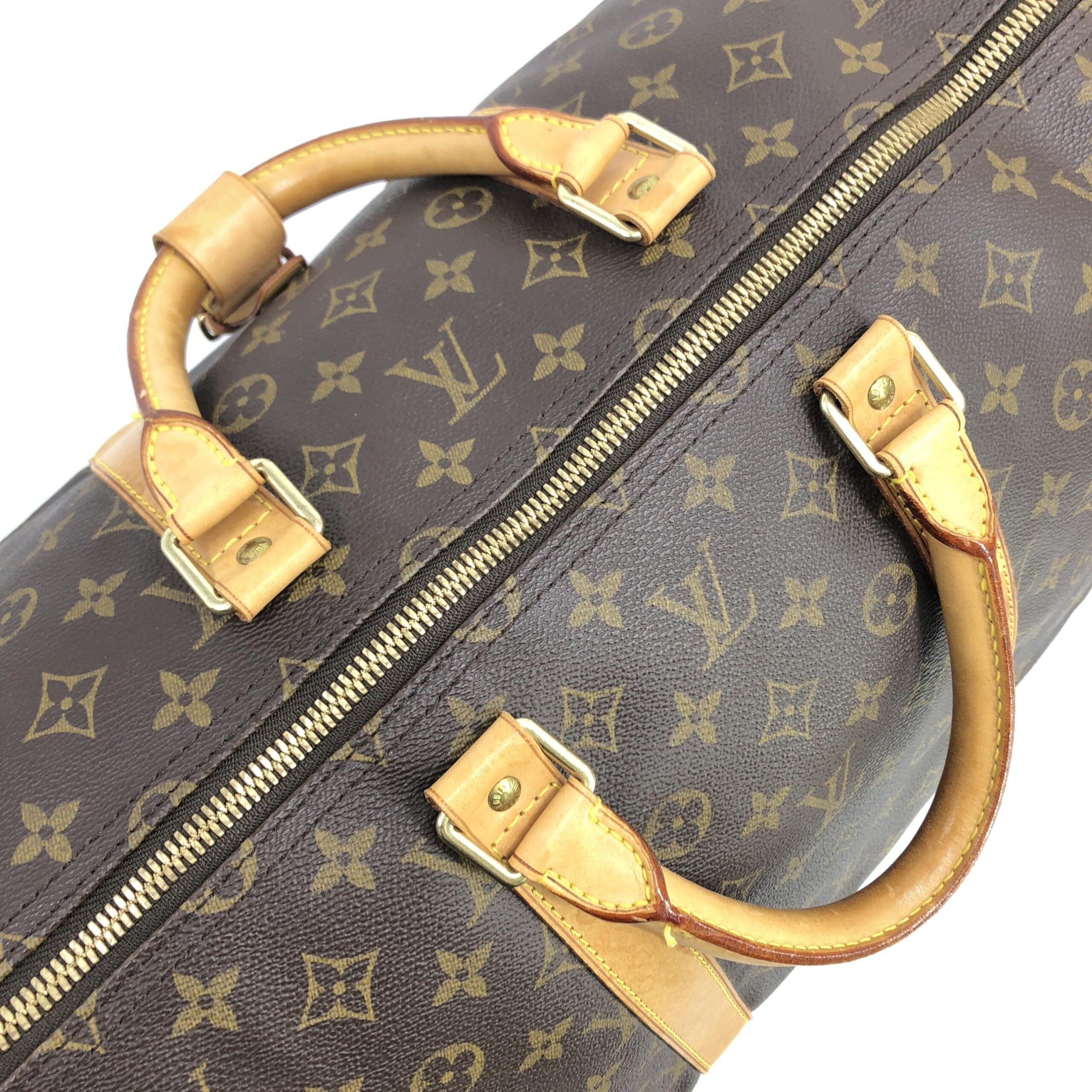 Louis Vuitton Monogram Keepall 55 Women's Handbag (Authentic Pre-Loved)
