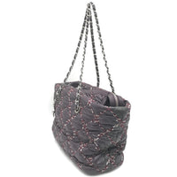 Chanel Paris-Byzance Chain Shoulder Bag Purple Women's Nylon (Authentic Pre-Loved)