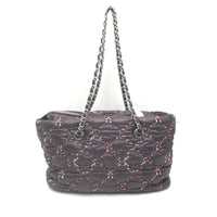 Chanel Paris-Byzance Chain Shoulder Bag Purple Women's Nylon (Authentic Pre-Loved)