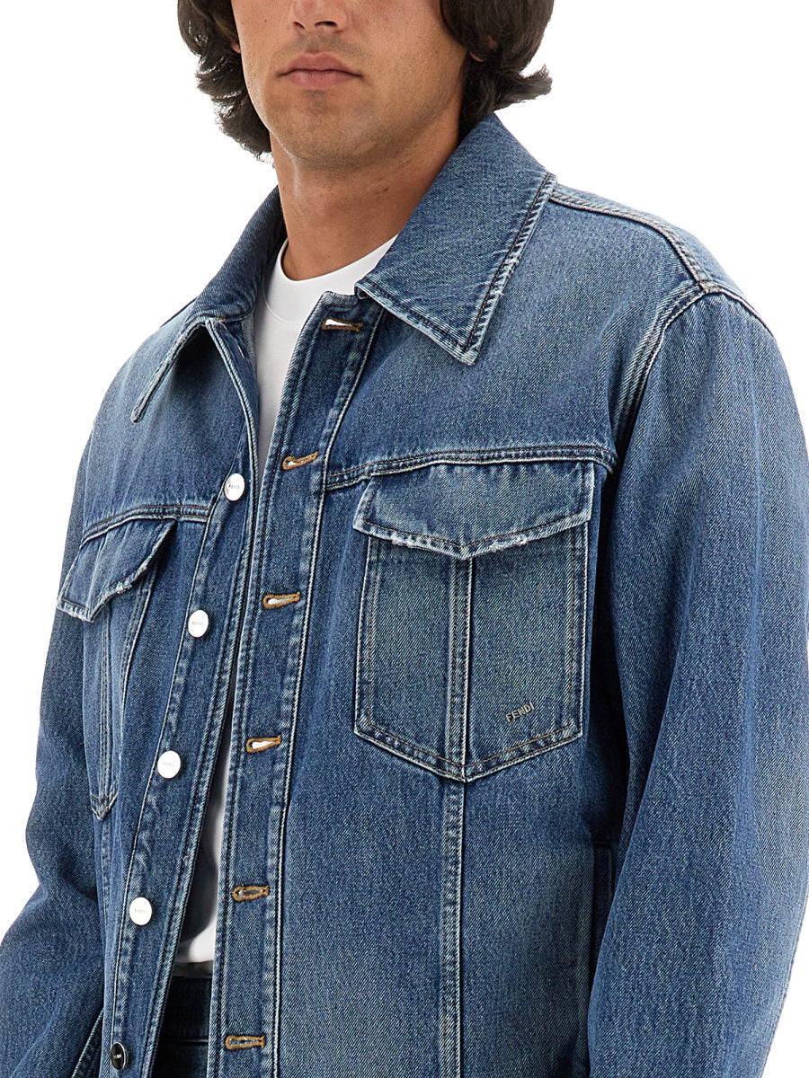 FENDI Fendi Men Denim Jacket