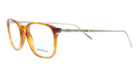 Salvatore Ferragamo Light Tortoise Rectangle SF2846 212 Eyeglasses