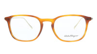 Salvatore Ferragamo Light Tortoise Rectangle SF2846 212 Eyeglasses