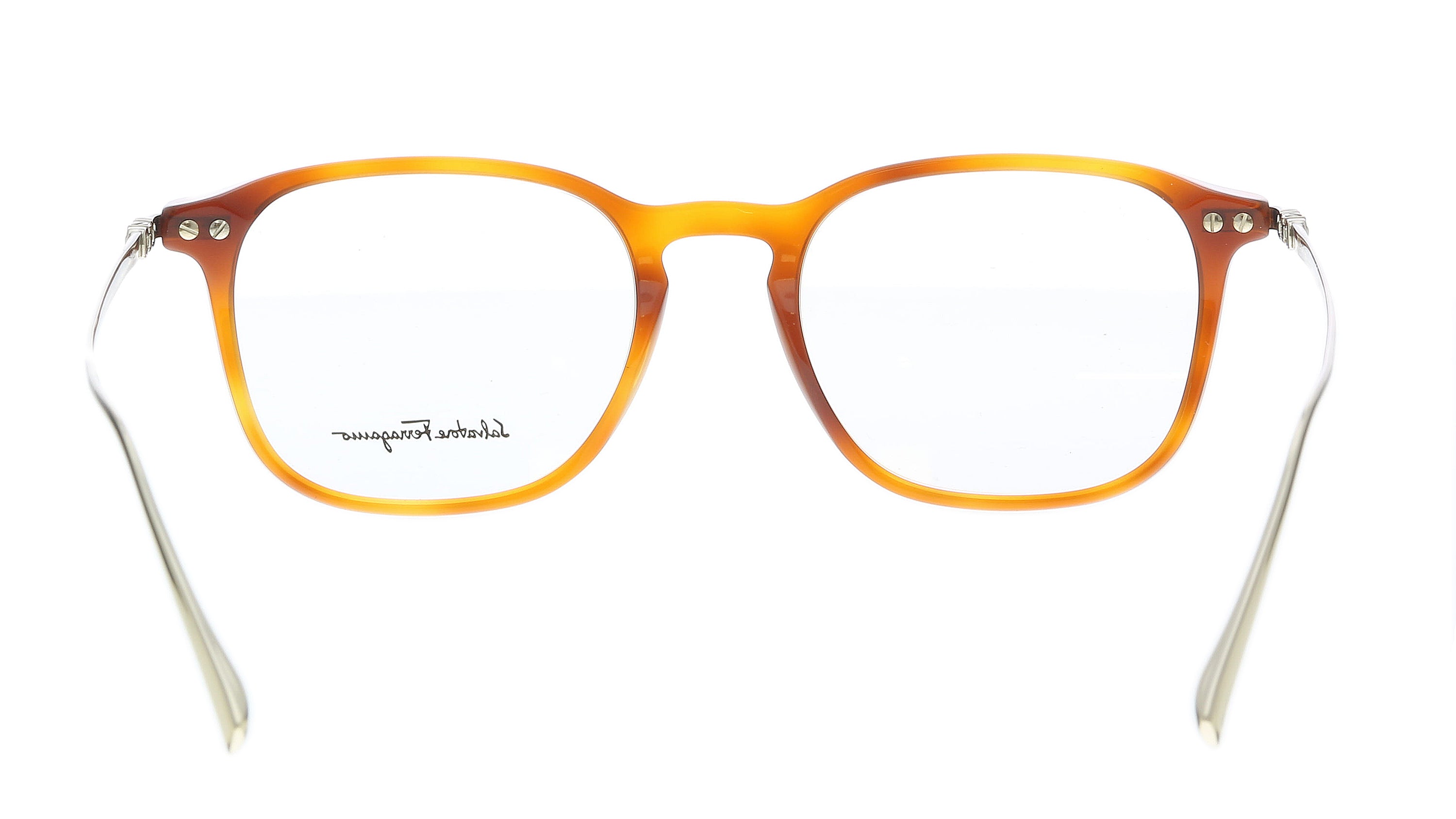 Salvatore Ferragamo Light Tortoise Rectangle SF2846 212 Eyeglasses