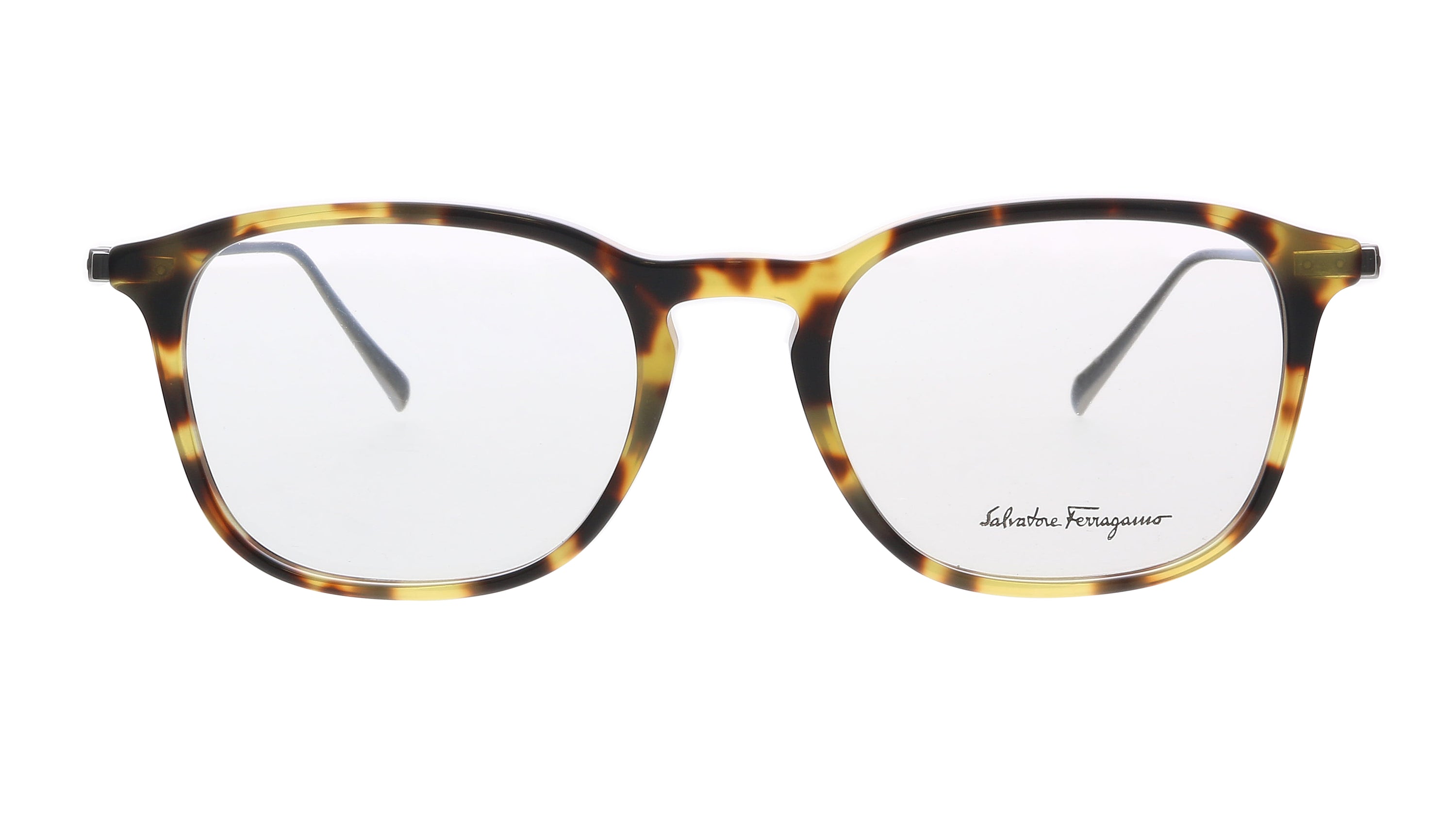Salvatore Ferragamo Vintage Tortoise Rectangle SF2846 281 Eyeglasses