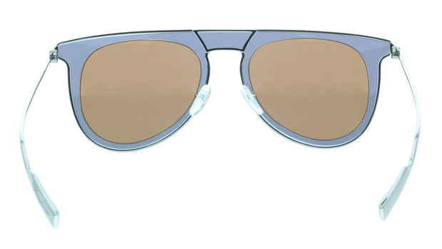 Salvatore Ferragamo Grey Aviator SF209S 060 Sunglasses