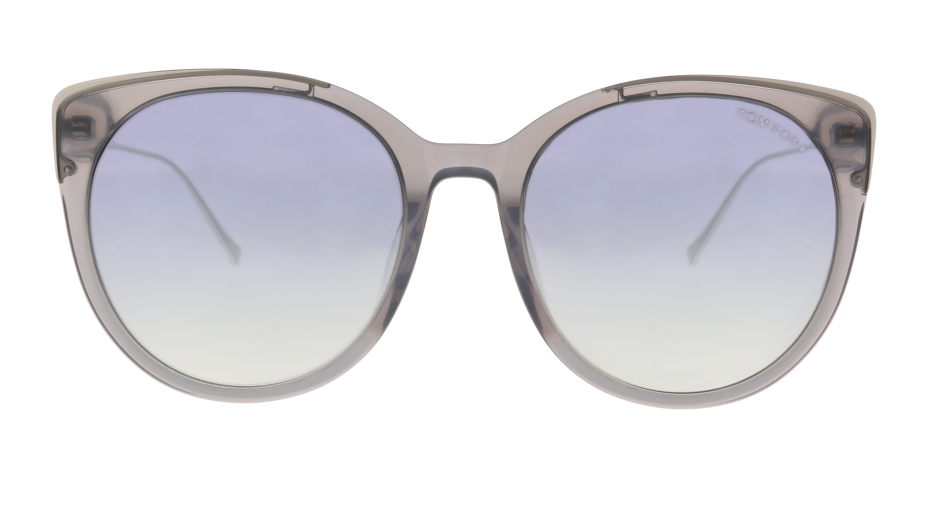 Tom Ford Grey Round FT0641-K 20C Sunglasses