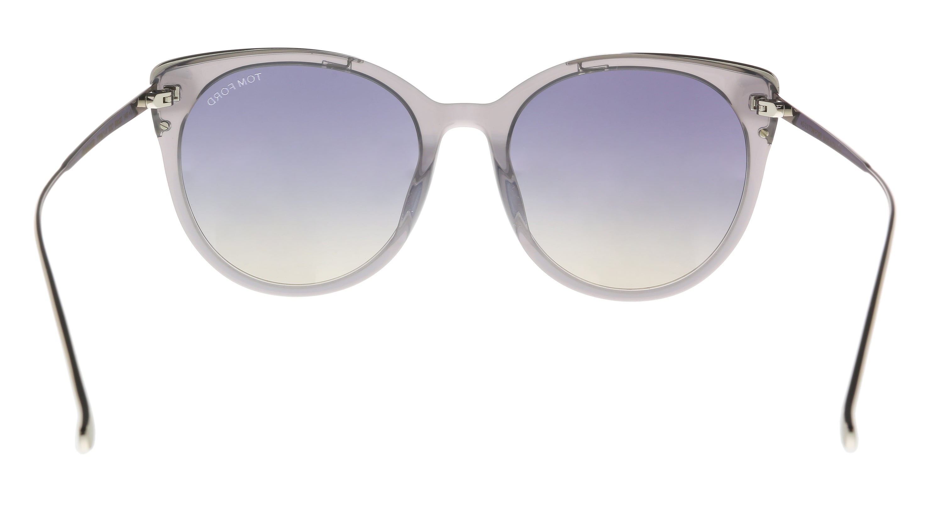 Tom Ford Grey Round FT0641-K 20C Sunglasses