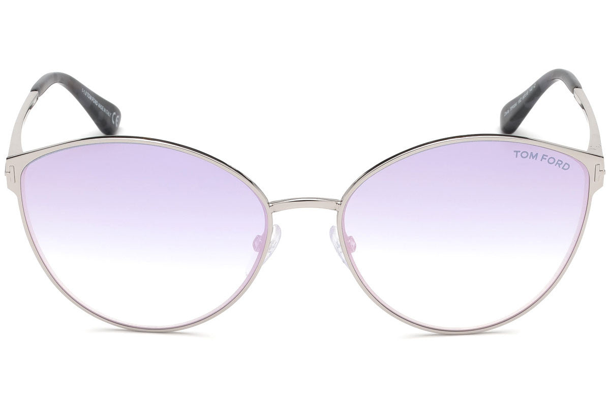 Tom Ford Silver Cat Eye FT0654 16Z Sunglasses