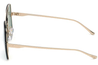 Tom Ford Gold Rectangle FT0656 28Q Sunglasses