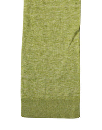 Dolce & Gabbana Green Cashmere Knitted Neck Foulard 280cm x11cm Men Men's Scarf