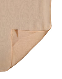 Dolce & Gabbana Beige Silk Sash Wrap Foulard Stole 292cm x 19cm Women's Scarf