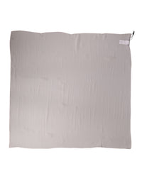 Dolce & Gabbana Light Pink Silk Neck Wrap Foulard 91.5cm x 88cm Women's Scarf