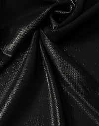Dolce & Gabbana Black Silk Square Wrap Shawl Foulard 122cm x 120cm Women's Scarf