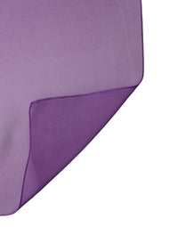 Dolce & Gabbana Purple Silk Neck Wrap Shawl Foulard 134cm x 131cm Women's Scarf