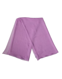 Dolce & Gabbana Light Purple Silk Neck Wrap Foulard 114cm x 114cm Women's Scarf