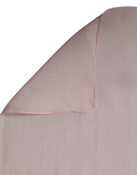 Dolce & Gabbana Light Pink Silk Neck Wrap Shawl Stole 272cm x 120cm Women's Scarf