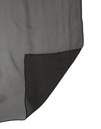 Dolce & Gabbana Black Silk Neck Wrap Shawl Stole 167cm x 126cm Women's Scarf