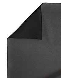Dolce & Gabbana Black Silk Neck Wrap Shawl Stole 200cm x 64cm Women's Scarf