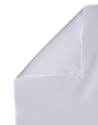 Dolce & Gabbana White Silk Neck Wrap Shawl Stole 200cm x 64cm Women's Scarf