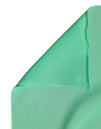 Dolce & Gabbana Green Silk Neck Wrap Shawl Stole 200cm x 64cm Women's Scarf