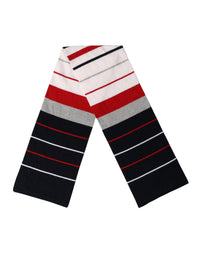 Dolce & Gabbana Multicolor Stripes Shawl Neck Wrap 119cm x 20cm Women's Scarf