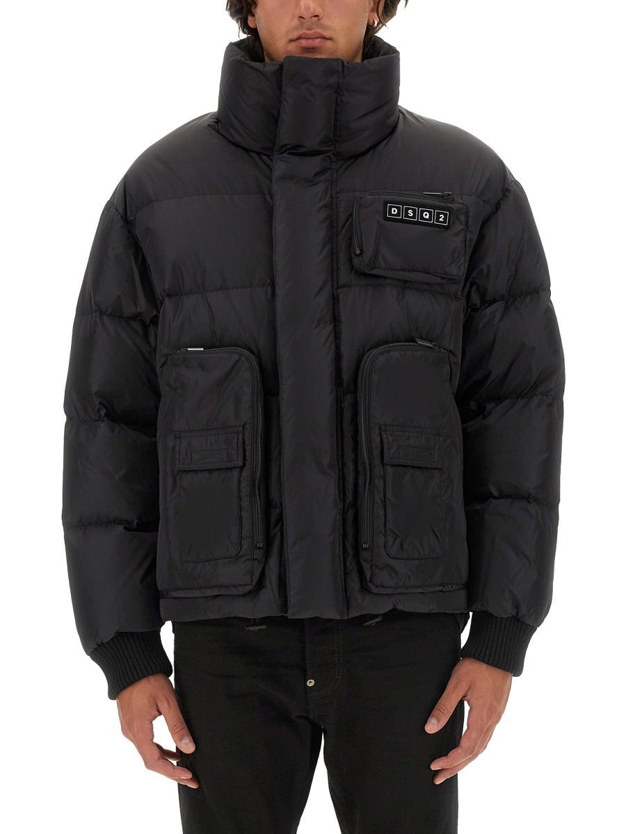 Dsquared2 Dsquared2 Men Down Jacket With Logo