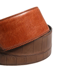 Dolce & Gabbana Dolce & Gabbana Brown Horse Velvet Leather Bag Accessory Shoulder Men's Strap