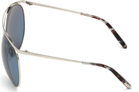 Tom Ford Silver Round FT0761 16V Sunglasses