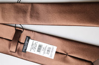 Dolce & Gabbana Dolce & Gabbana Brown Satin 100% Silk Wide Adjustable Men NeckMen's Men's Tie