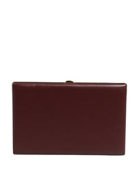 Dolce & Gabbana Brown Calfskin Leather Clutch Evening Women Purse Women's Bag