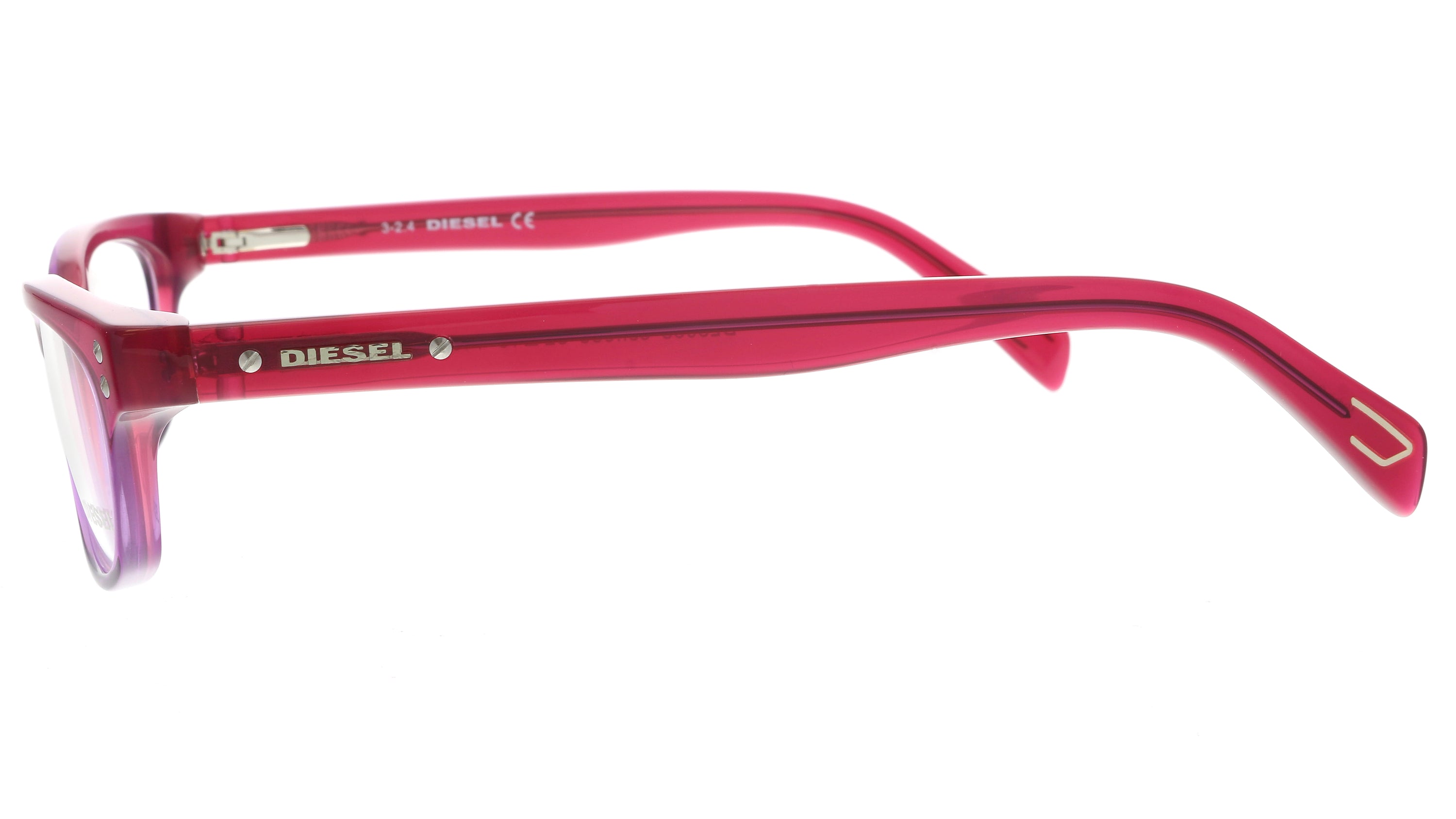 Diesel Pink Rectangle DL5038 083 Eyeglasses