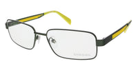 Diesel Black Yellow Rectangle DL5051 097 Eyeglasses