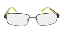 Diesel Black Yellow Rectangle DL5051 097 Eyeglasses