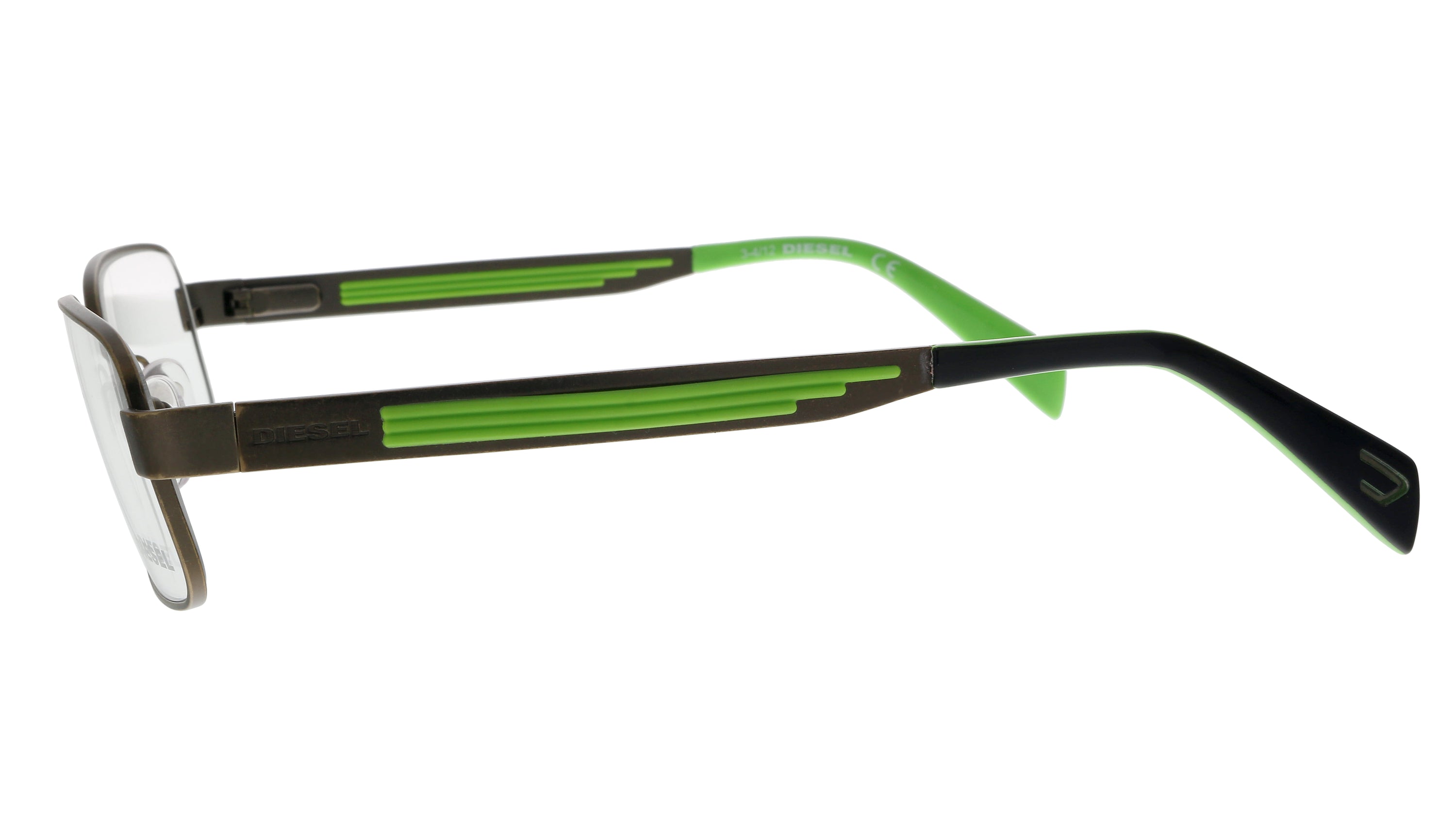 Diesel Green Rectangle DL5051 038 Eyeglasses